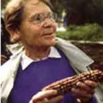 Barbara McClintock smiling photo